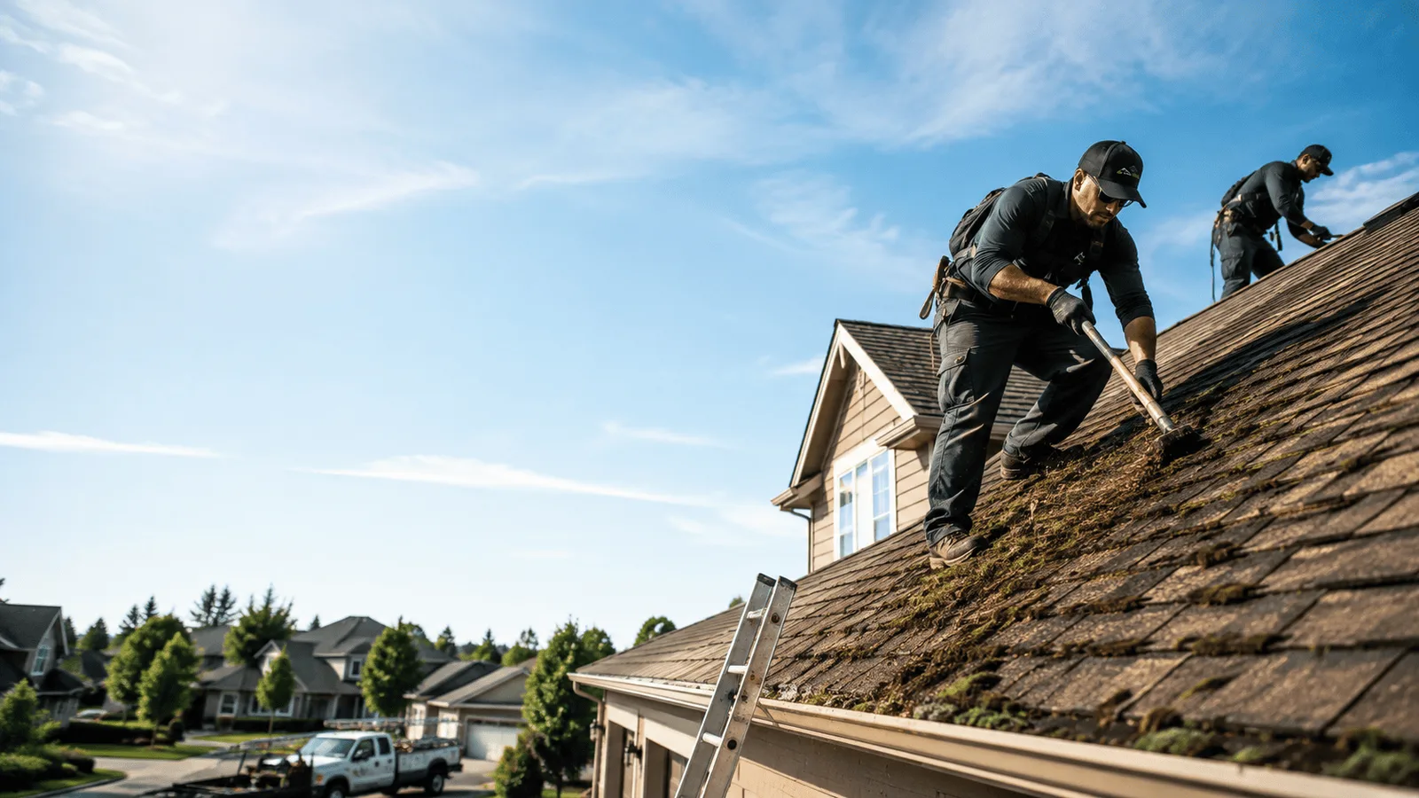 Roof Moss Removal in Brooks, CA near me